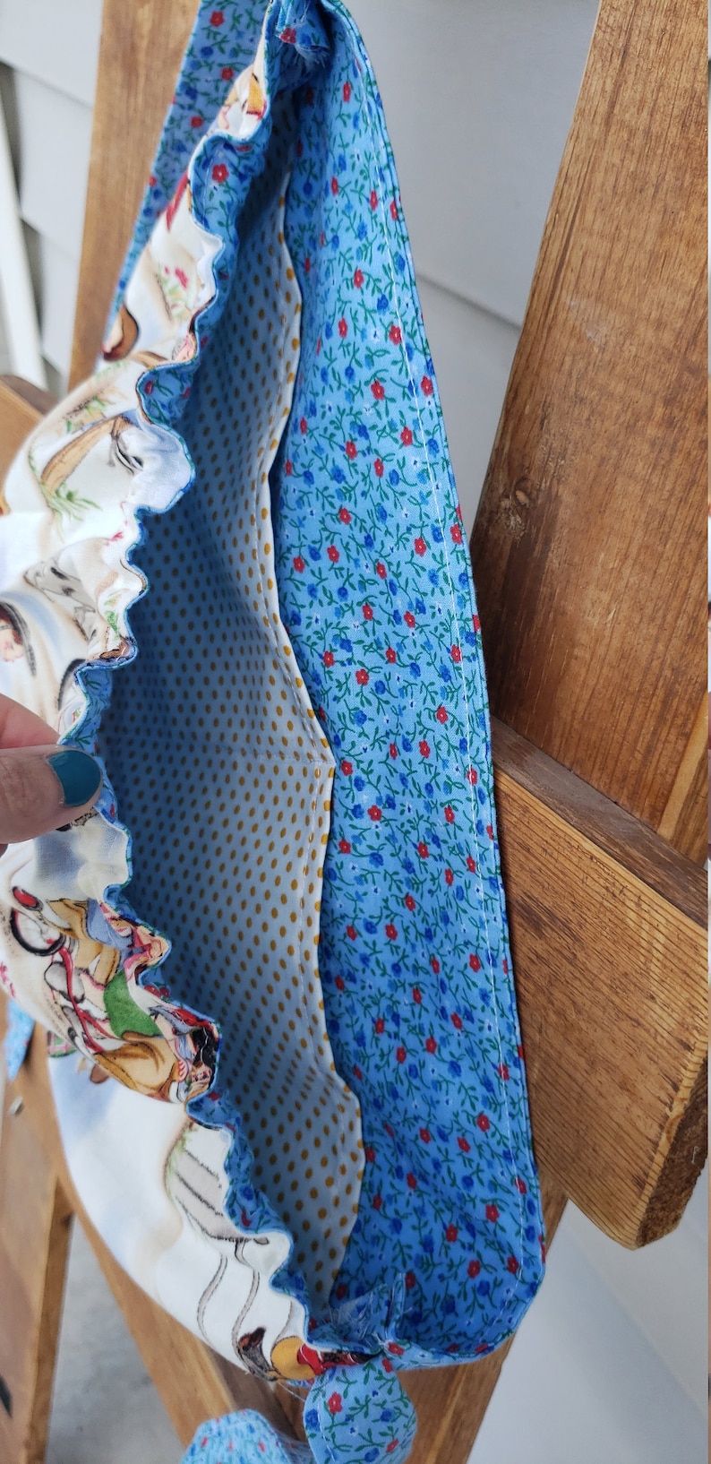 Harvest Gathering Egg Apron Sewing Pattern and Tutorial Etsy