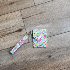 Keychain Wallet Sewing Pattern PDF – Beginner Fabric Card Holder image 5