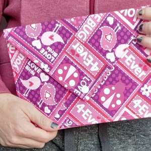 Fabric Envelope Sewing Pattern - PDF Download - DIY Reusable Fabric Envelopes in 3 Sizes