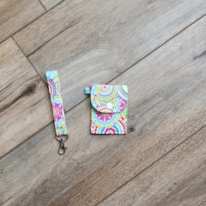Keychain Wallet Sewing Pattern PDF – Beginner Fabric Card Holder image 6