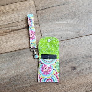 Keychain Wallet Sewing Pattern PDF – Beginner Fabric Card Holder image 3