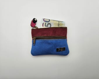 Monedero peruano hecho a mano