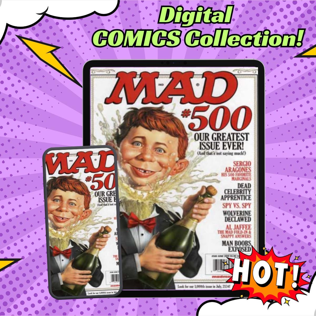Vintage mad magazine - Etsy 日本