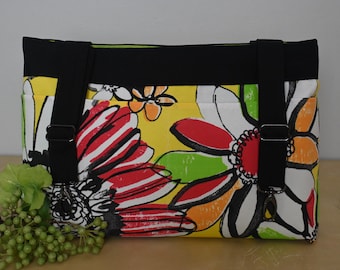 Bold Floral Wheelchair Walker Bag – Otterex Fabric Mobility Accessory