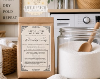 Laundry Soap, organic all natural soap & cleaner. VEGAN, toxic free.