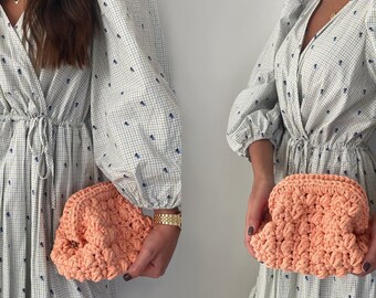 Fiji Bag - Mini Size, peach color women handbag