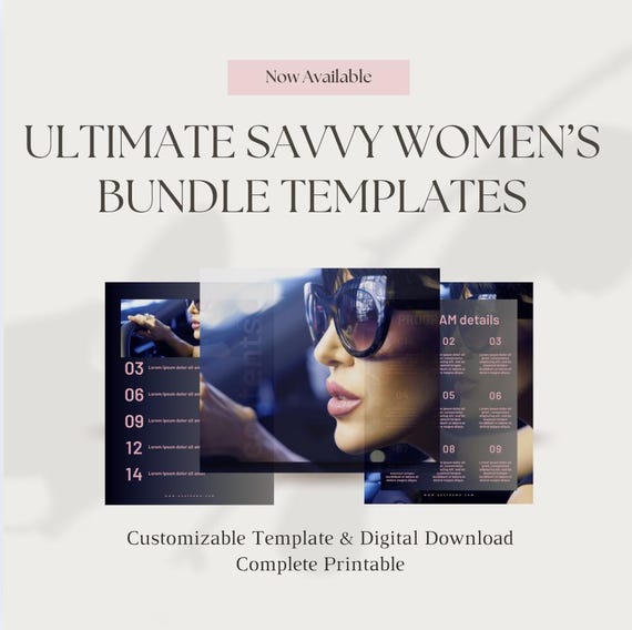 Ultimate Boss Babe Template Bundle!