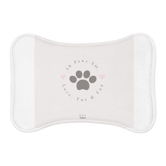 Personalizable Precious Pet Feeding Mats