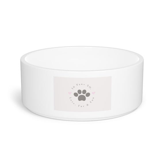 Personalizable Precious Pet Bowl
