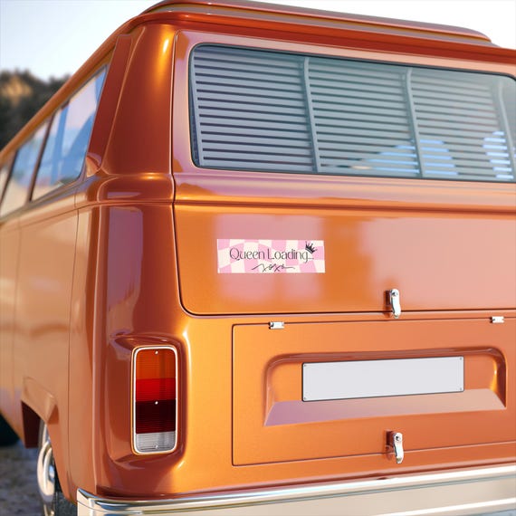 Queen Loading Sassy Confidence Bossbabe Bumper Sticker