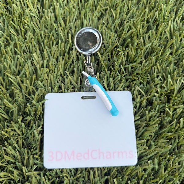 Purewick Badge Keychain | Halthcare Humor