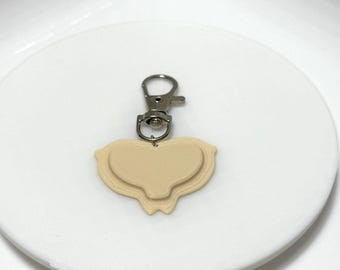 3D Printed Mepilex Badge Keychain | Hospital Supply Humor Charm