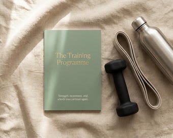 Menopause Strength Training 12 Week Programme Perimenopause Workout Plan Home Gym Bone Density PDF