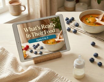 Children's Food Ingredient Guide Ages 0-3 | UK Allergen and Additive Guide for Parents