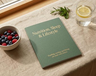 Menopause Nutrition Sleep Supplement Guide Perimenopause Gut Health Meal Plan Insomnia Help PDF
