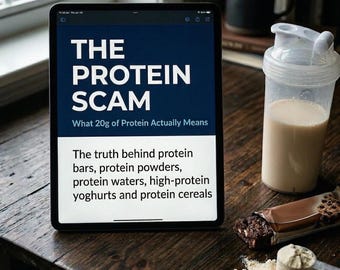 The Protein Scam | Evidence-Based Protein Product Guide | 27-Chapter PDF Digital Download