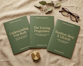 Menopause Guide Bundle Perimenopause Training Nutrition Sleep Supplements HRT Evidence Based PDF