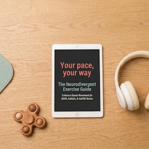 Neurodivergent Exercise Guide | ADHD Autism Friendly Workout Starter PDF