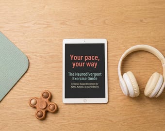 Neurodivergent Exercise Guide | ADHD Autism Friendly Workout Starter PDF