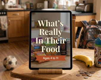 Children's Food Ingredient Guide Ages 4-11 | Energy Drinks, Snacks and Label Literacy