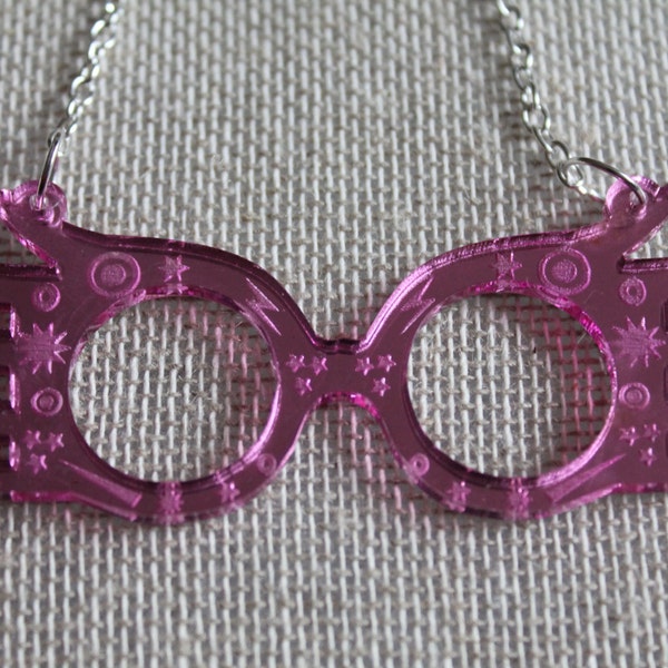 Sceptre-specs necklace// Harry potter necklace// Luna Lovegood's Spectre-specs.