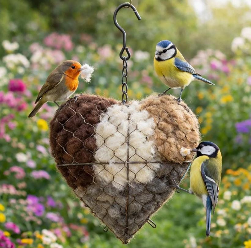 HZBAKLO Decorazione da parete in metallo con uccellini, 2 pezzi, uccelli in metallo vivaci su ramo, decorazione da appendere alla parete per casa, soggiorno, giardino, balcone, interni ed esterni