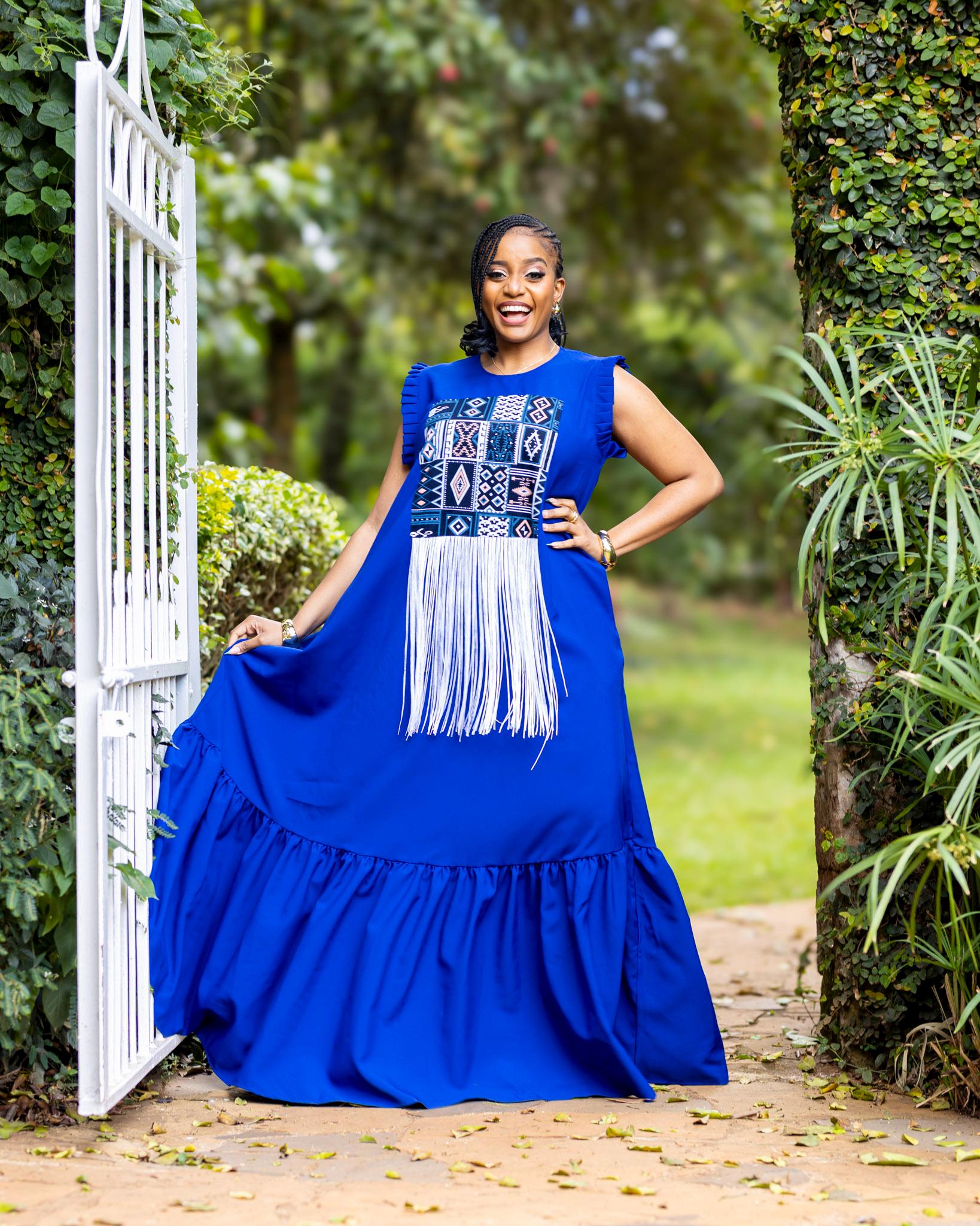 Royal Blue African Gowns - Etsy