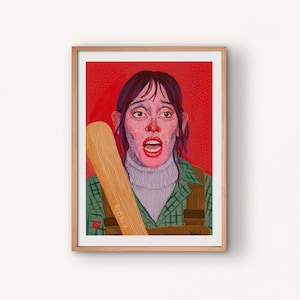 Kunstdruck: Redrum / Fine Art / Illustration Druck / 50x70, 40x50, 30x40 cm / Porträt / glänzend / shelley duvall