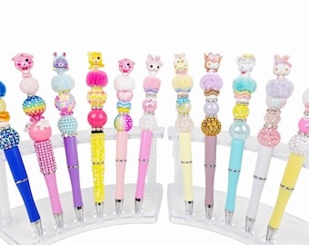 Character pens | Beaded pens | bitty pop | Care bears | HK and friends | pre-made