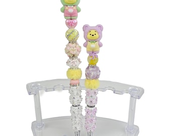 Bear beaded pens | bear pens | pre-made