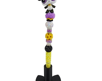 Panda pen | beaded pens | LPS | pre-made
