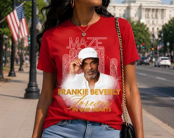 Frankie Beverly Tribute png, Forever In Our Hearts png, Memorial Shirt Design, Music Legend Tribute Graphic, Remembrance png