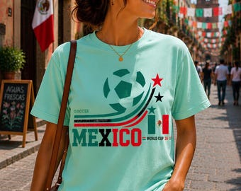 Mexico voetbal png, Mexico WK 2026 sublimatie ontwerp, Mexicaans voetbalfanshirt png, Futbol afbeelding, digitale download
