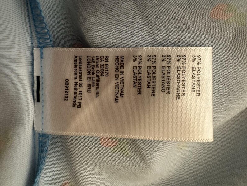 Blaues Kleid Urban Outfitters Kirschen Größe M Sommer Slip für jeden Anlass Bild 7