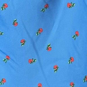 Blaues Kleid Urban Outfitters Kirschen Größe M Sommer Slip für jeden Anlass Bild 4