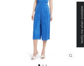 Alice + Olivia - Cassia JumpsuitImperial Blue Size 0 Summer Wear Romper