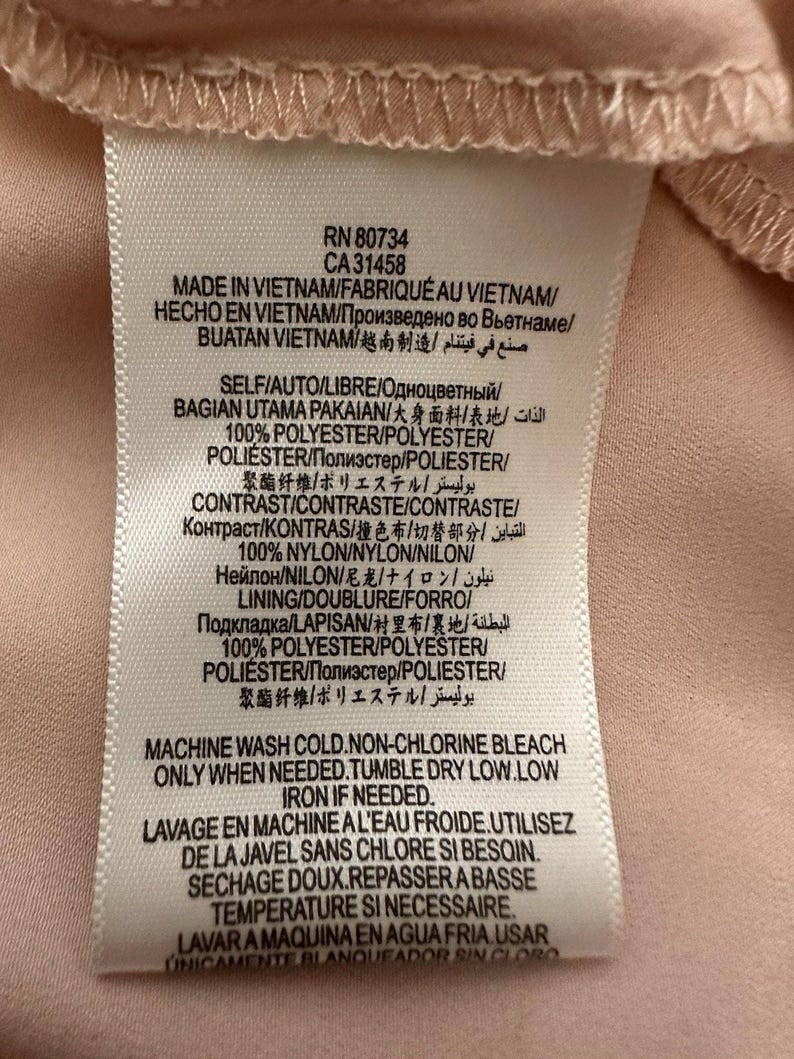 BCBG Dress Peachy Pink Size 2 Spring Summer Whimsical image 7