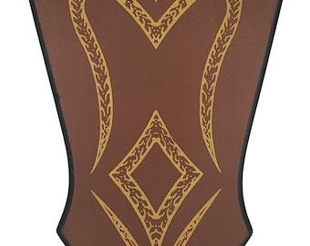 Placa de pared con forma de espada hecha a mano - Soporte para colgar en la pared