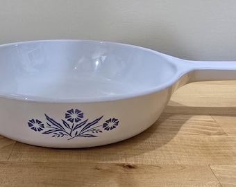 Sartén vintage Corning Ware Blue Cornflower de 6 1/2" P-83-B