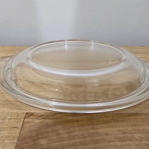 Vintage Pyrex Clear Glass Lid 681-C-34