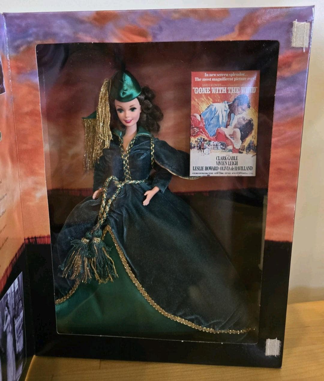 how to wear dark green dress Barbie Doll Special 2004 Edition in Box – parisdiva.com
