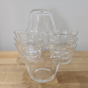 Set von 8 Vintage Fire King Ramekin Schüsseln #422