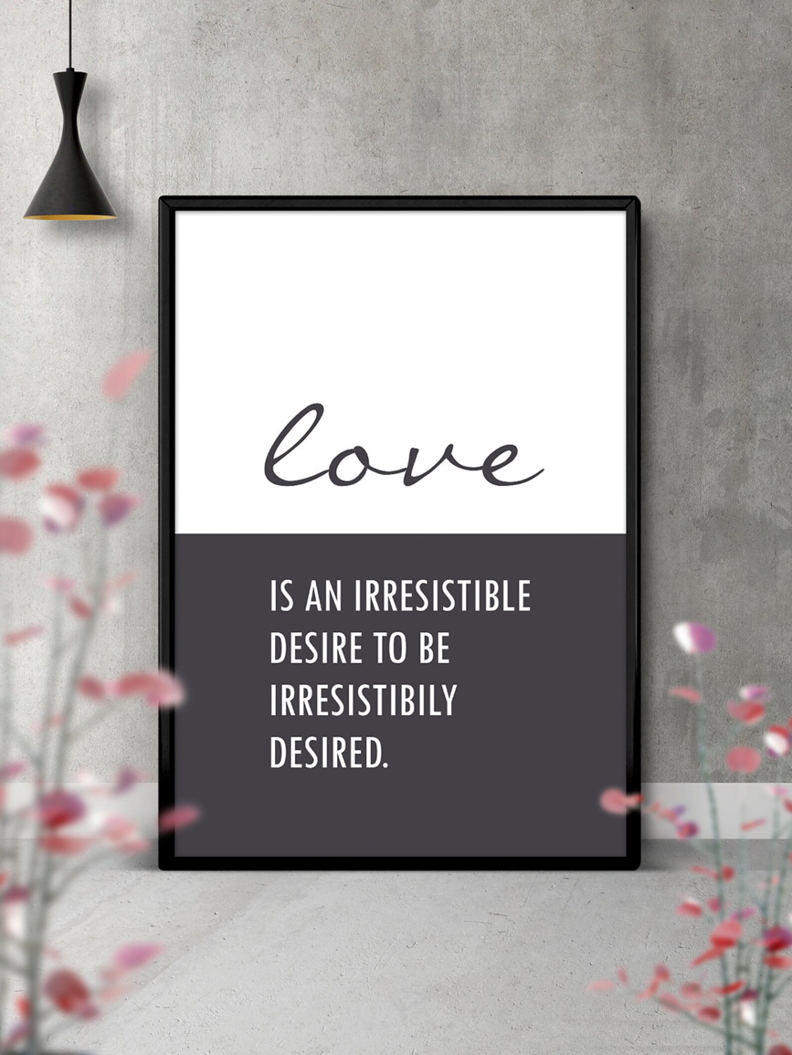 Love Quote Posters Love Quote Printable Instant Download Etsy