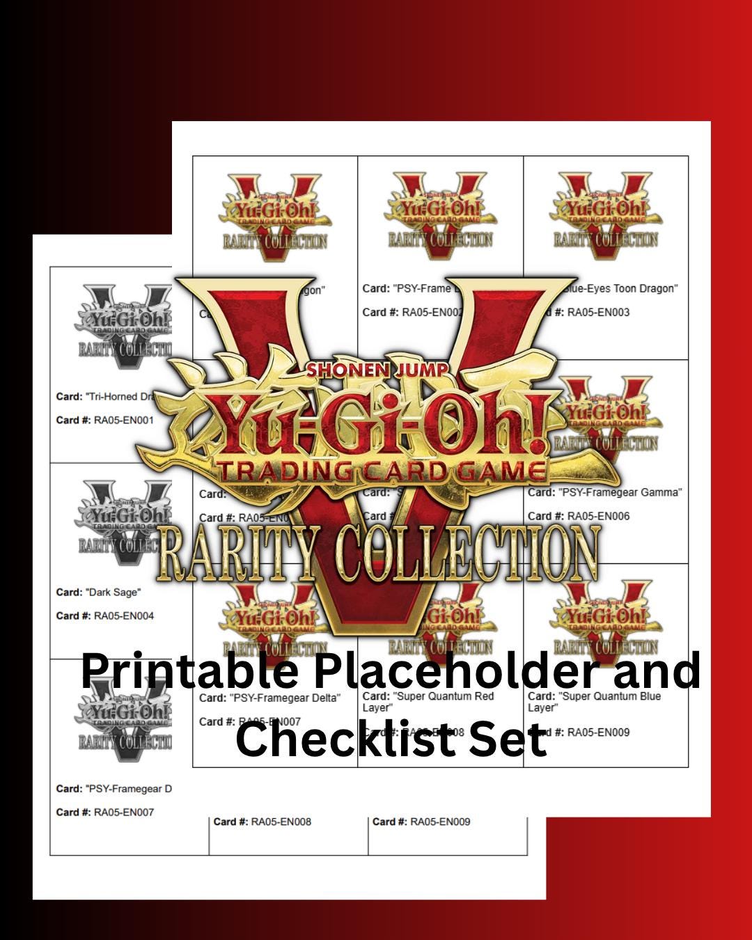 etsy yugioh cards Yugioh Card Posters