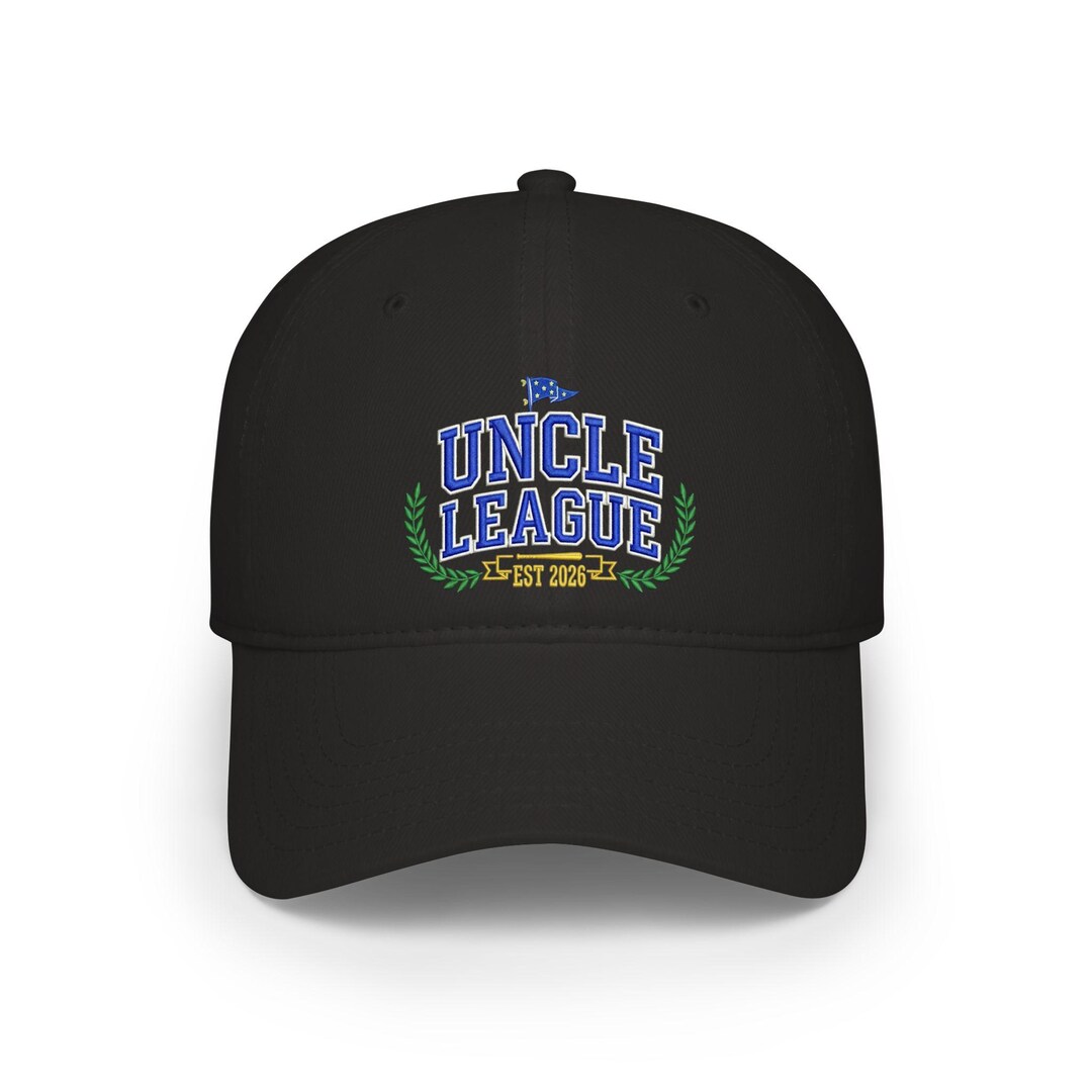 Uncle Baseball Uncle League Baseball Cap | Vintage Collegiate Crest Hat | New Uncle ...