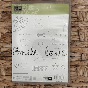 So You - Retired Stampin’ Up