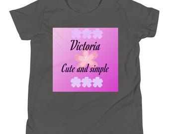 T-shirt met korte mouwen voor jongeren