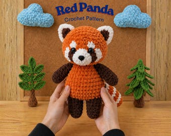 Red Panda Crochet Pattern | PDF Download