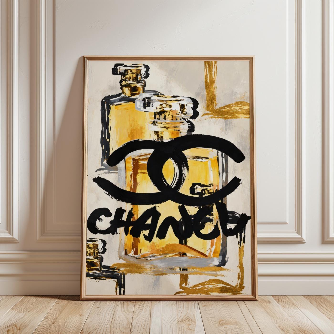 Chanel Vintage Poster - Etsy