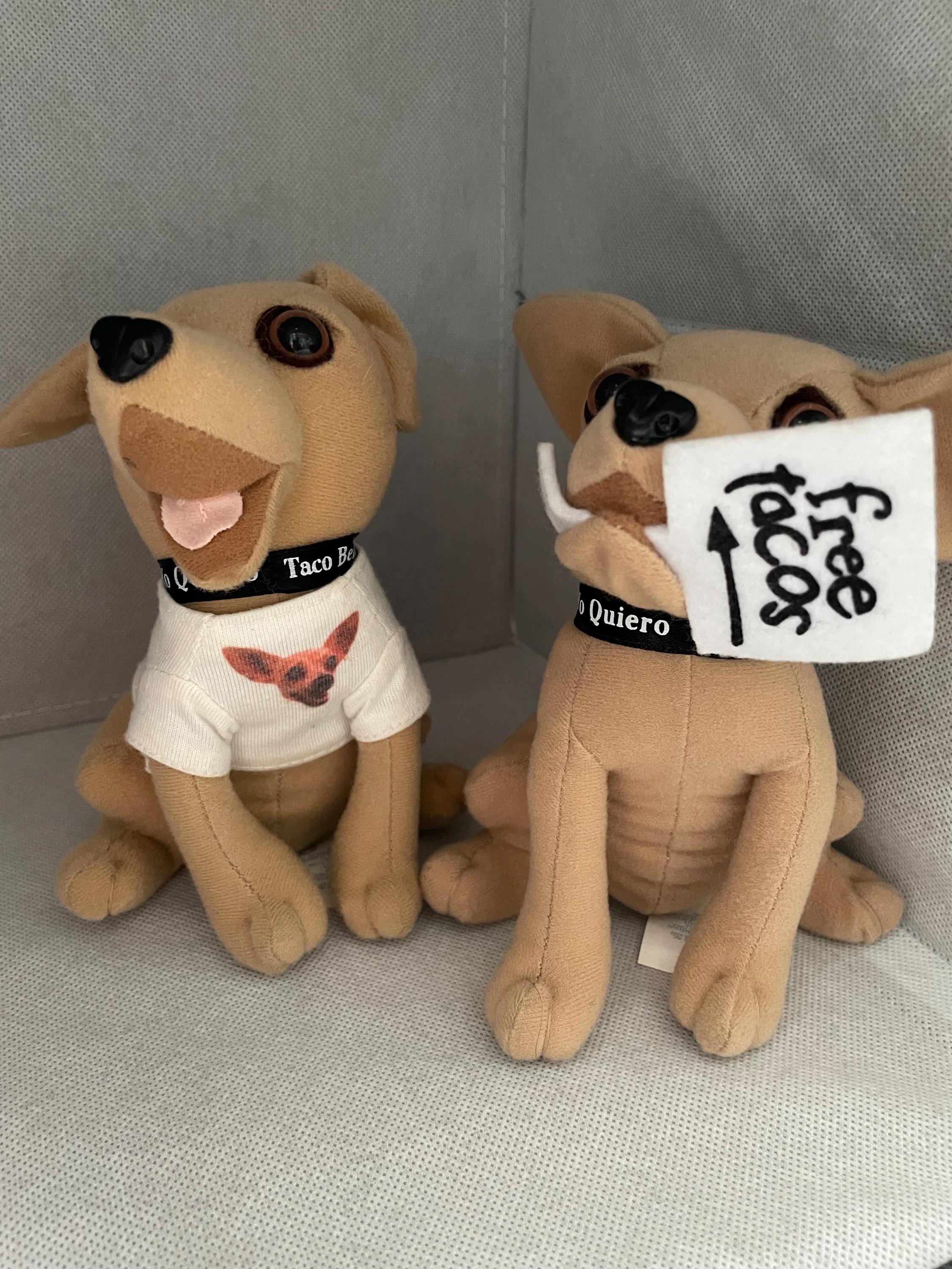 Taco bell plush chihuahua - Etsy 日本